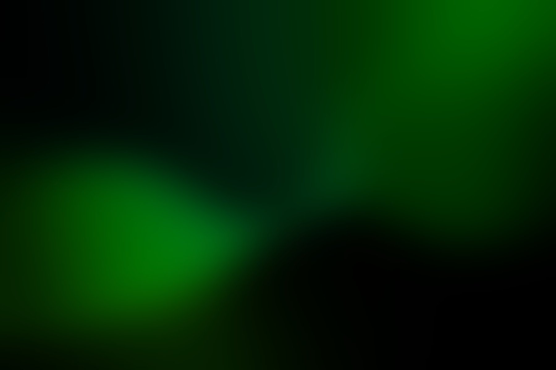 Green and Black Gradient Background